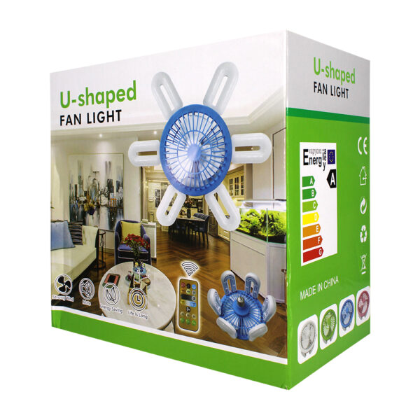 U Shaped LED Fan Light
